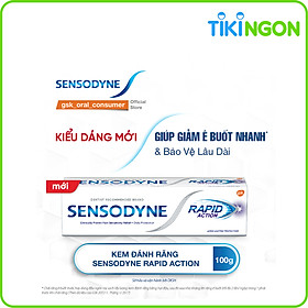 Kem Đánh Răng Sensodyne Làm Giảm Ê Buốt Nhanh Rapic Action 100g