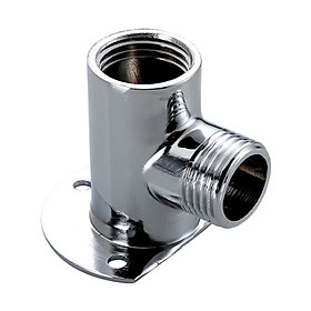 Shower Nozzle Base Stainless Steel Direct Installation Durable Shower Nozzle Connector Shower Joint Adapter for Garden