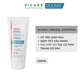 Dầu Gội Đầu Dạng Kem Kiểm Soát Nhờn Ducray Argeal Shampoo (200ml)