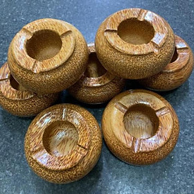 Mua (Giá sale) Gạt tàn gỗ dừa cao cấp đẹp sang trọng độ bền cao