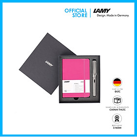 Gift Set Lamy Notebook A6 Softcover Pink + Lamy Al-Star Grey - GSA6-Al0013