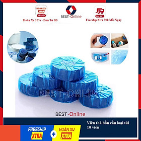 Mua Viên thả bồn cầu loại túi 10 viên