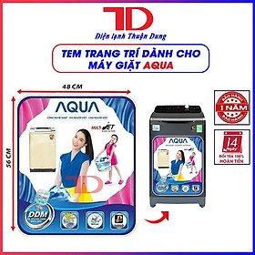 Hình ảnh TEM DÁN MÁY GIẶT SANYO 9KG CH