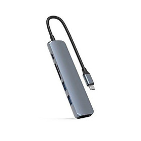 CỔNG CHUYỂN HYPERDRIVE BAR 6 IN 1 USB-C HUB FOR MACBOOK, PC & DEVICES - Hàng chính hãng