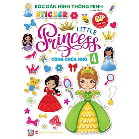Sticker Bóc Dán Hình Thông Minh - Little Princess - Công Chúa Nhỏ 4
