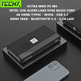 Mua Máy Tính Siêu Nhỏ Ultra Mini M6 - Intel thế hệ 12 Alder Lake N100 - Hỗ Trợ Xuất Hình 4K 60hz hàng nhập khẩu