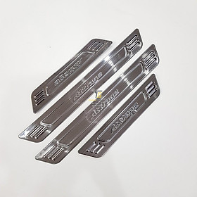 Bộ Ốp bậc cửa, Nẹp bước chân Mitsubishi Attrage 2020 – Mẫu Titan