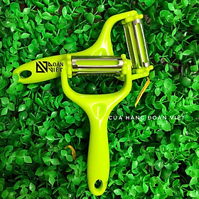 Mua Dụng Cụ Bào Sợi Đa Năng 3in1. Dao GỌT vỏ  Bào mỏng  Cắt sợi với đầu xoay 3 trong 1 ĐA NĂNG  TIỆN LỢI. Tay cầm dài  nhựa dày chắc chắn. Dụng cụ thiết yếu mọi GIA ĐÌNH