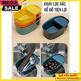 Khay Lọc Rác & Để Đồ Đa Năng Treo Bồn Rửa Bát - Giao Hàng Toàn Quốc