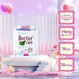 Băng vệ sinh hàng ngày thảo dược Doctor Care 16 cm 1 gói