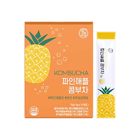 Trà Kombucha Detox Healslab Vị Dứa Thơm Mát Giải Nhiệt Nhập Khẩu Hàn Quốc