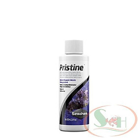 Vi sinh nước Seachem Pristine 100ml 250ml, 500ml, 1L, 2L phân hủy xử lý chất thải hữu cơ phân cá tép