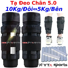Tạ đeo chân tay, tạ cơ thể, áo tạ thể lực thể thao cao cấp phiên bản 5.0 10KG/8KG/6KG/5KG/4KG/3KG/Đôi chính hãng Kyta Sport, hỗ trợ tập luyện, giảm mỡ tăng cơ, phát triển chiều cao, sức bật và sức bền