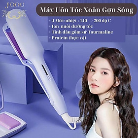 Máy Uốn Tóc Xoăn Sóng nước 2 trục JOOU BEAUTY Size 25mm, Tinh dầu tráng men gốm Tourmaline và Protein thực vật - Hàng chủ yếu hãng