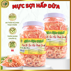 MỰC SỢI HẤP NƯỚC DỪA TÂN LỘC PHÁT COMBO 1KG - MỖI HŨ 500G