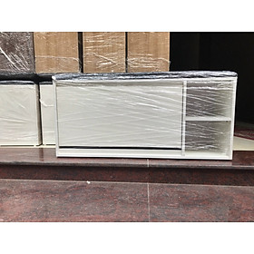 Kệ tủ giày thông minh cánh lật 1 tầng kết hợp ghế ngồi, dài 100cm