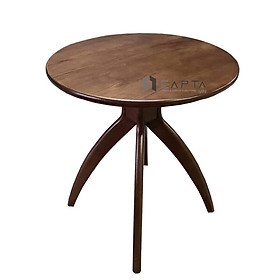 Mua Bàn cafe tiếp khách gỗ tần bì tròn 60 cm 4 chân chụm màu tự nhiên / walnut TE PHIN-06W HCM