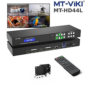 Mua Bộ chuyển mạch HDMI Ma trận 4×4 Multi Viewer MT-ViKi MT-HD44L – Hỗ trợ 4K30Hz. Hàng chính hãng !!!