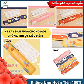 Mua Kê Tay Bàn Phím Máy Tính Cao Xu Non 3D Siêu Êm Hình Cute Dễ Thương  Giúp Chống Mỏi Gõ Nhanh Và Thuận Lợi - Hàng Chính Hãng