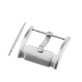 Brushed Stainless Steel Pin Buckle Part for Watch Strap Band