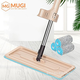 Mua (ĐỔI TRẢ 15 NGÀY) Cây lau nhà thông minh tự vắt xoay 360 độ (kèm 2 bông lau)