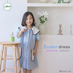 Đầm kiểu bé gái thủy thủ lạ mắt - Nhập khẩu Hàn Quốc