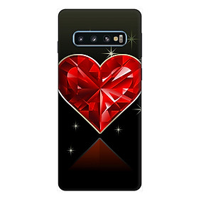 Ốp lưng điện thoại Samsung S10 Trái Tin Đỏ