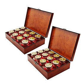 Yến sào Song Việt - Combo 2 hộp gỗ thời thượng ( loại 12 phần/ hộp)