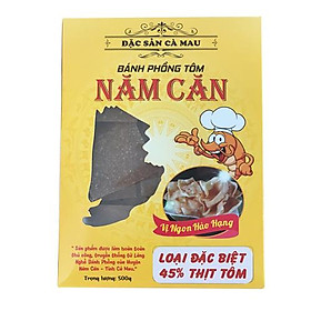 BÁNH PHỒNG TÔM NĂM CĂN hộp 500g ĐẶC SẢN CÀ MAU, loại Đặc Biệt