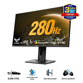 Mua Màn hình Asus Tuf VG279QM 27 Inch ( FHD/IPS/280Hz/1Ms/G−Sync) - Hàng Chính Hãng