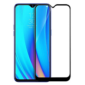 Miếng dán kính cường lực full màn hình 111D cho Oppo Realme 5 Pro / Realme Q hiệu HOTCASE (siêu mỏng chỉ 0.3mm, độ trong tuyệt đối, bo cong bảo vệ viền, độ cứng 9H) - Hàng nhập khẩu