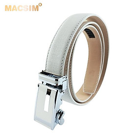 Thắt lưng nữ da thật cao cấp nhãn hiệu Macsim ts002