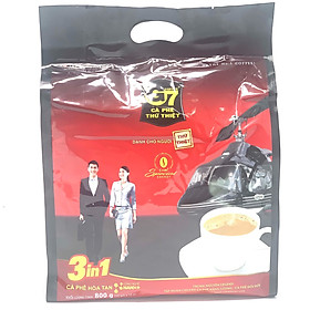 Cà phê hòa tan G7 Sữa Trung Nguyên Bịch 50 gói