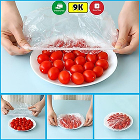 Mua Màng Bọc Thực Phẩm Túi Gấu 100 Chiếc Siêu Dai Có Chun Co Giãn Tiện Dụng