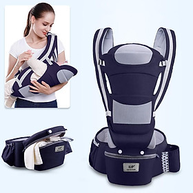 0-48M Công Thái Học Cho Bé 15 Sử Dụng Cách Trẻ Sơ Sinh Hipseat Carrier Mặt Trước Quấn Ergonomic Sling Du Lịch bé Kangaroo