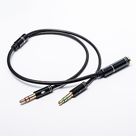 Mua Cáp chuyển đổi âm thanh 2 ra 1 (3.5mm)