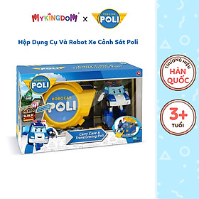 Đồ Chơi ROBOCAR POLI Hộp Dụng Cụ Và Robot Biến Hình Xe Cảnh Sát Poli 83072