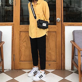 Quần kaki baggy basic pants 