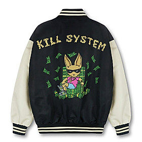 Áo Khoác Gió Kill System Kiểu Bomber Bóng Chày8 Nam NữHOT RẺ ĐẸPÁo Khoác Dù Thỏ Chống Nắng Couple Teen -Bomber Jacke THIÊN HÀ SHOP ÁO KHOÁC BOMBER DÙ GIÓ 