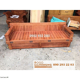 Mua Sofa giường   giường gấp gỗ tự nhiên có hộc kéo - Đồ Gỗ Mạnh Hùng
