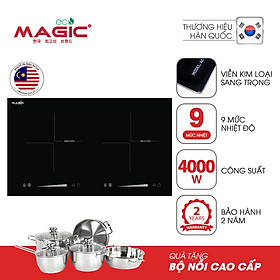 Bếp đôi điện từ cao cấp Malaysia Magic Eco AC210