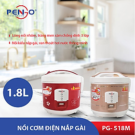 Mua Nồi cơm điện nắp gài PENGO PG-518M  1.8 Lit - Hàng Chính Hãng