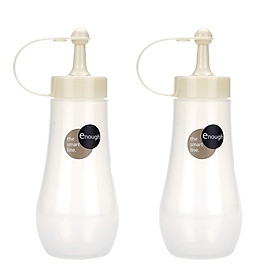 Mua Combo Bình đựng gia vị  nước sốt  nước tương Enough 360ml màu trắng nội địa Nhật Bản
