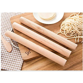 Mua Cây lăn bột bánh bằng gỗ dài 28cm HT076 - Giao Ngẫu Nhiên