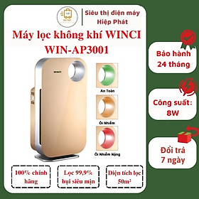 Mua Máy lọc không khí WINCI WIN-AP3001  lọc bụi mịn  khí độc hại  khử mùi  diện tích lọc 50m² - Hàng chính hãng