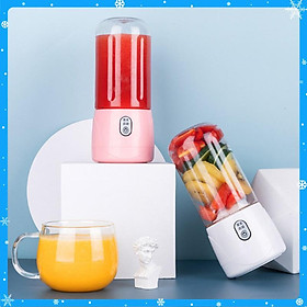 Mua Máy xay sinh tố mini tích điện cầm tay du lịch loại 6 lưỡi màu ngẫu nhiên - Hàng Chất Lượng