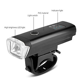 Mua Đèn trước xe đạp siêu sáng  sạc USB HJ-047