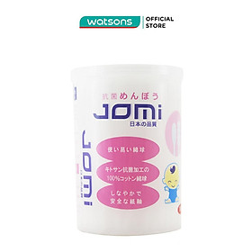Bông Tăm Jomi Health Care Kháng Khuẩn Gồm 1 Đầu Xoắn Và 1 Đầu Tròn Dành Cho Trẻ Em 160 Chiếc/Hộp