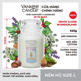 Hình ảnh Nến hũ Yankee Candle size L - Snow Globe Wonderland (623g)