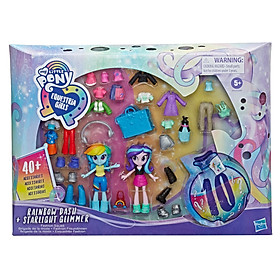 Đồ Chơi MY LITTLE PONY Cặp Đôi Dj Rainbow Dash & Starlight E9253/E9243